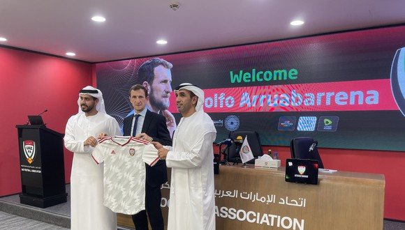 Rodolfo Arruabarrena es nuevo DT de la selección de Emiratos Árabes Unidos. (Foto: UAE)