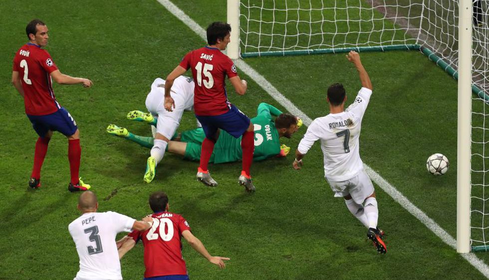 El gol del Real Madrid.