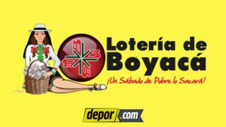 Lotería de Boyacá, resultados: premios del sorteo del sábado 15 de octubre