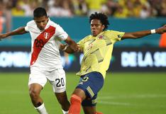 En su último amistoso FIFA del año, Perú perdió 1-0 ante Colombia