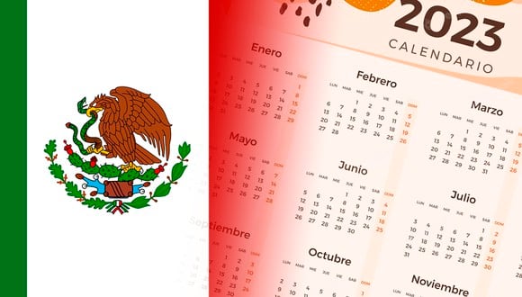 Calendario oficial de México 2023: días festivos, feriados y puentes de acuerdo a la SEP. (Foto: Composición Depor/FreePik/Pixabay).