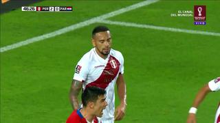 Era el tercero: Alexander Callens erró clara chance de gol en el Perú vs. Paraguay [VIDEO]