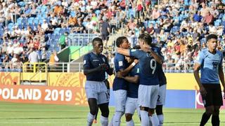 Uruguay perdió 3-1 ante Ecuador en el Arena Lublin por Mundial Sub 20 2019
