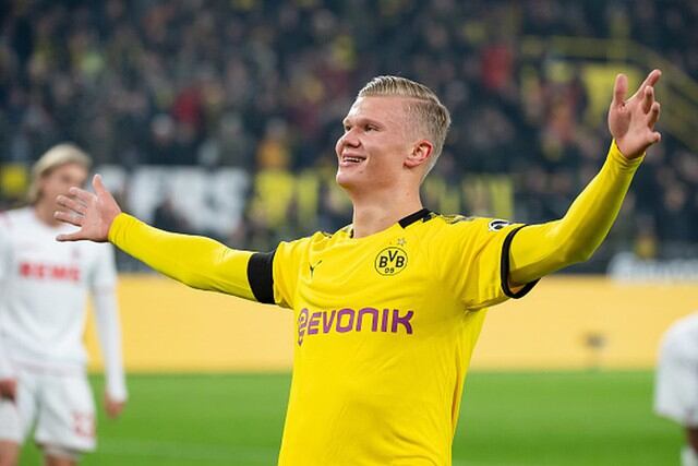 Jugador: Erling Haaland | Sonó en: Real Madrid | Fichó por: Dortmund. (Getty)
