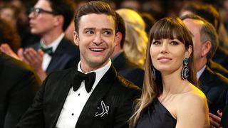 Justin Timberlake le hace a Jessica Biel un baile sexy durante su último concierto
