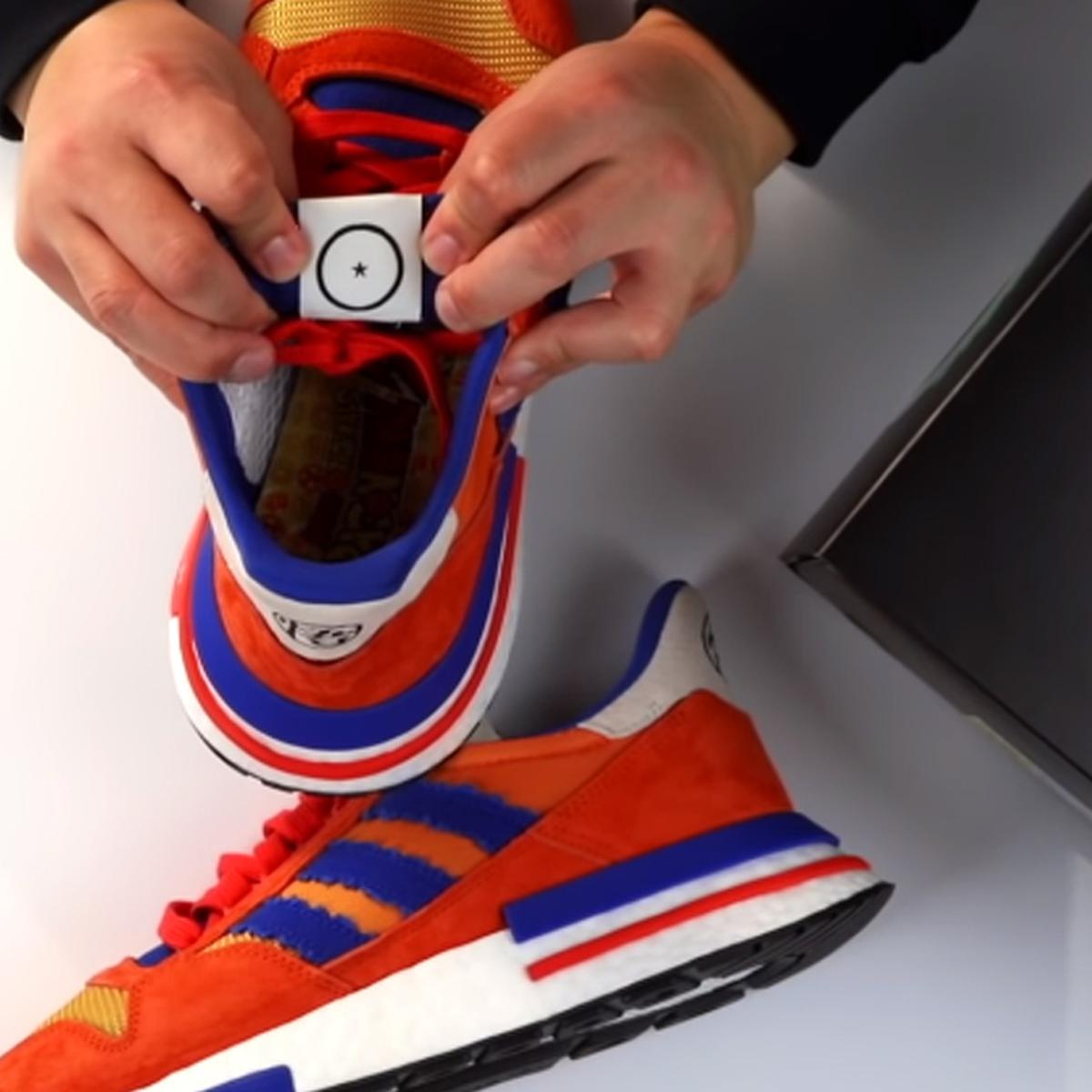 Dragon Ball Z Adidas Goku ZX 500 RM Sneakers oficiales! aquí sus detalles Y VIDEO] | DEPOR-PLAY | DEPOR