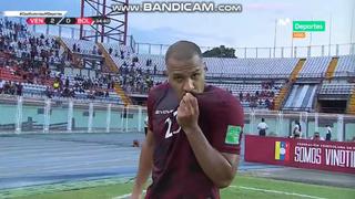 Está inspirado: Salomón Rondón y su doblete para el 2-0 de Venezuela vs. Bolivia [VIDEO]