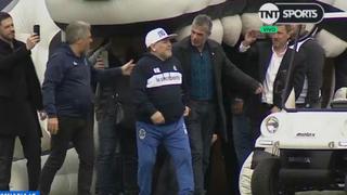 'Te quiero, Diego': así fue la presentación de Maradona en Gimnasia La Plata
