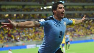 Luis Suárez le marcó a Brasil en su vuelta a Uruguay tras casi dos años