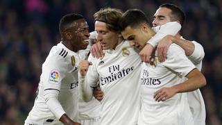 Definición agónica: Real Madrid venció 2-1 a Real Betis desde el Benito Villamarín por LaLiga