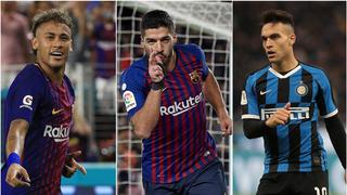 Sean bienvenidos: Luis Suárez se refirió a los posibles fichajes de Neymar y Lautaro por el Barcelona