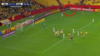 ¡Espectacular! El golazo olímpico de Damián Díaz en el Barcelona SC vs. Wanderers [VIDEO]
