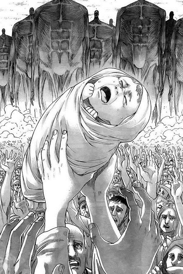 Aot Manga Ending Panel - The 'Attack On Titan' Manga Now Has An
