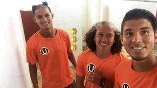 Adiós a la melena: Paulo de la Cruz y Anthony Osorio fueron bautizados en la 'U' con corte de pelo [VIDEO]