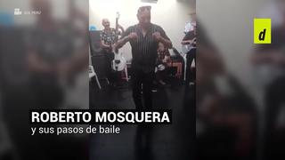 Roberto Mosquera y su habilidad para el baile