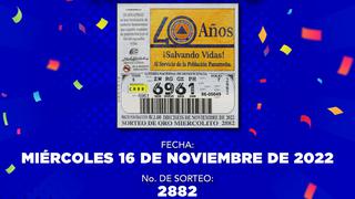 Lotería Nacional de Panamá de HOY, 16 de noviembre: resultados del Sorteo Miercolito