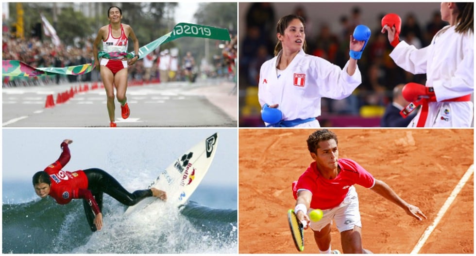 La lista de deportistas peruanos clasificados a Tokio 2020. (Foto: Difusión)
