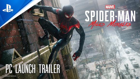 Marvel's Spider-Man: Miles Morales estrena tráiler de lanzamiento en PC:  requisitos mínimos y recomendados | Steam | DEPOR-PLAY | DEPOR