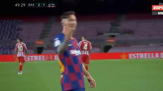 ¡Llegó el 700! Messi picó un penal y puso el 2-1 de Barcelona sobre Atlético de Madrid en el Camp Nou [VIDEO]