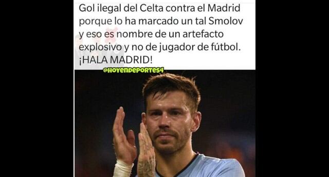 Los mejores memes del empate entre Real Madrid y Celta de Vigo por LaLiga Santander. (Foto: Facebook)