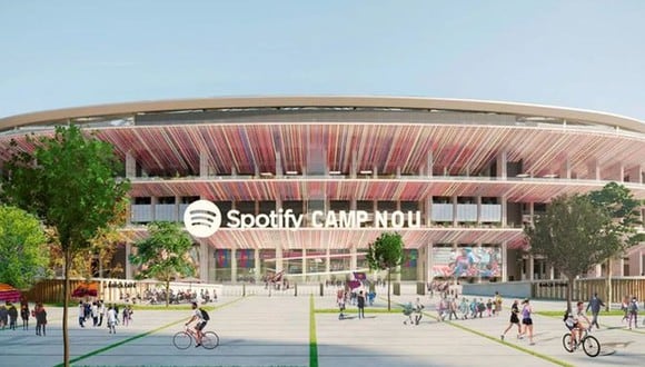 El acuerdo entre el FC Barcelona y Spotify empieza el 1 de julio de 2022. (Difusión)