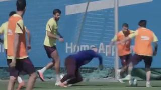 Messi, genio y figura: Leo se lució e hizo gatear a Ter Stegen en las prácticas del FC Barcelona [VIDEO]