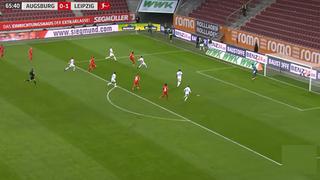 Poulsen marcó un gol que da la vuelta al mundo: zurda, volea y liderato para el Leipzig en Bundesliga [VIDEO]
