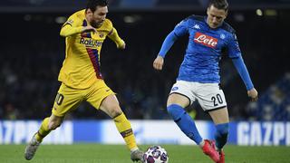 Barça-Napoli corre peligro: medida de Gobierno español cancelaría partido de Champions League