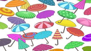 Reto viral: ¿Puedes encontrar los 2 paraguas idénticos en 5 segundos?