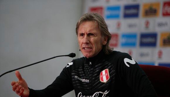 Ricardo Gareca está preocupado por la salud de sus jugadores y de todos los peruanos. (GEC)