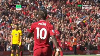 ¡Anfield sueña con la Premier! Sadio Mané anota el 1-0 del Liverpool contra Wolverhampton [VIDEO]