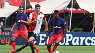 Con dudas a LaLiga: Atlético cayó ante el Feyenoord y cerró pretemporada sin victorias