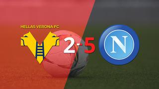 Paliza de Napoli en su visita a Hellas Verona