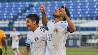 Lo celebra el ‘Tri’: México venció 3-2 a Australia en amistoso Sub-23 con mira a Tokio 2020