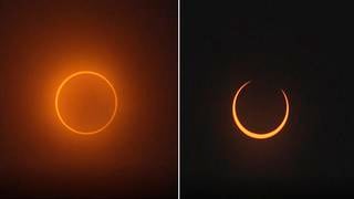 Eclipse solar: Así se vio el  “anillo de fuego” en diferentes países de América