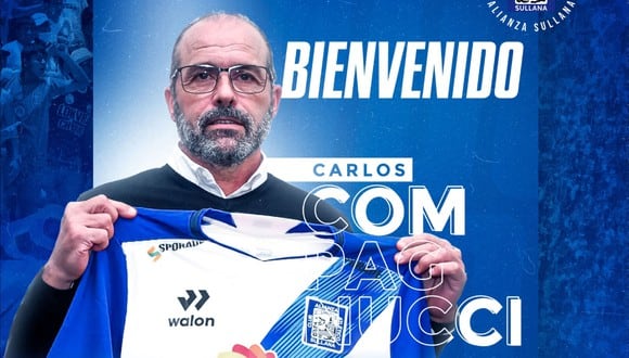 Carlos Compagnucci es nuevo DT de Alianza Atlético. (Foto: Twitter)