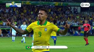 ¡Los destrozaron! 'Tiki-taka' y golazo de Gabriel Jesus ante Argentina por 'semis' de Copa América [VIDEO]