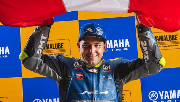 Peruano Gonzalo Zárate se proclamó campeón en Sudamericano de Motociclismo. (Difusión)