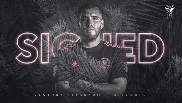 Ventura Alvarado jugará en la Major League Soccer. (Foto: Inter Miami)