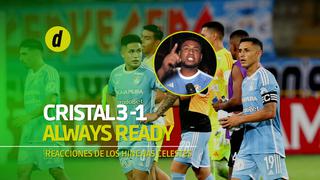 Sporting Cristal 3-1 Always Ready: la reacción de los hinchas tras quedar eliminados de la Copa Libertadores