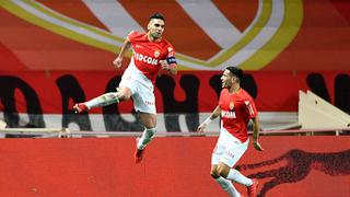 Con gol de Falcao: AS Mónaco venció 3-2 al Olympique de Lyon por la fecha 24 de la Ligue 1
