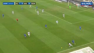 Cerca del empate: el remate de Torres que casi pone el 1-1 entre Alianza Atlético vs. Alianza Lima [VIDEO]