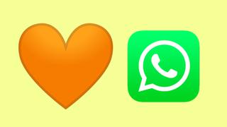 ¿Qué significa el emoji de corazón naranja en WhatsApp? Aquí te lo explicamos