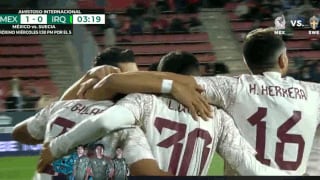 Gol de vestidor: Alexis Vega anotó el 1-0 en el México vs. Irak [VIDEO]