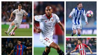 Corta y al pie: los jugadores con más pases en la Liga Santander 2016-17 [FOTOS]