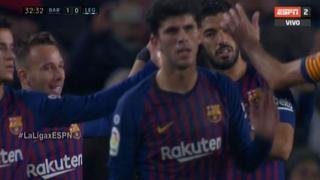 ¡Sin Messi también hay goles! Dembélé anota el 1-0 de Barcelona contra Leganés por LaLiga [VIDEO]