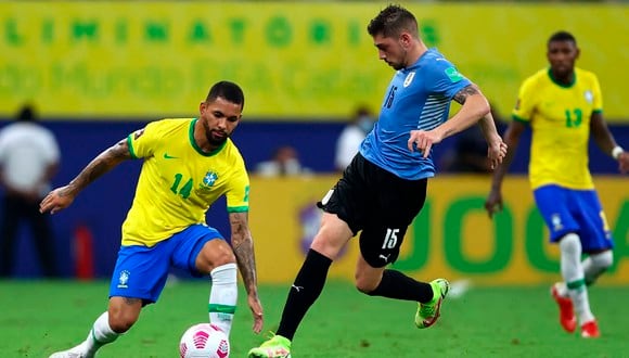 Brasil vs. Uruguay: horarios del partido y canales TV por Eliminatorias 2026. (Foto: Agencias)