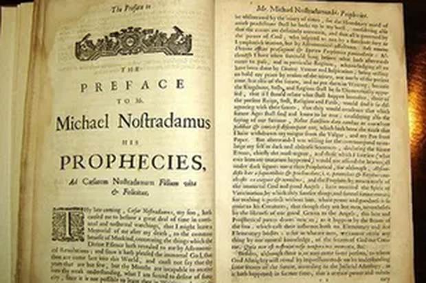 Nostradamus escribió su libro “Les Prophéties” que conforma una colección de 942 cuartetas poéticas que supuestamente predicen eventos futuros (Foto: Getty Images)