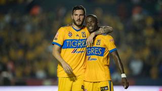 Tigres derrotó a Necaxa con gol de Valencia y quedó a un punto del líder Monterrey