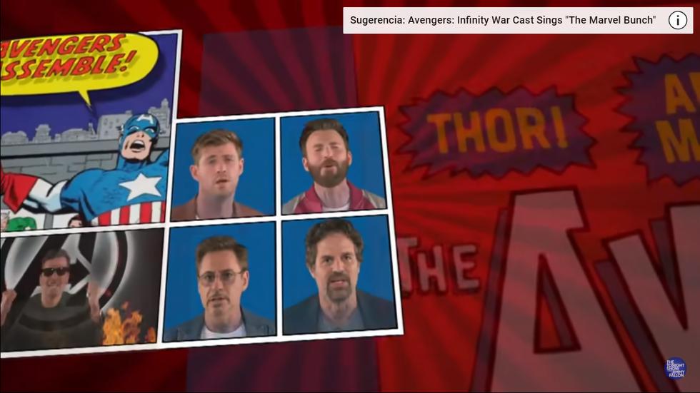 “Avengers: Endgame”: elenco del filme canta al ritmo de “We Didn’t Start the Fire” (Foto: Captura de pantalla)